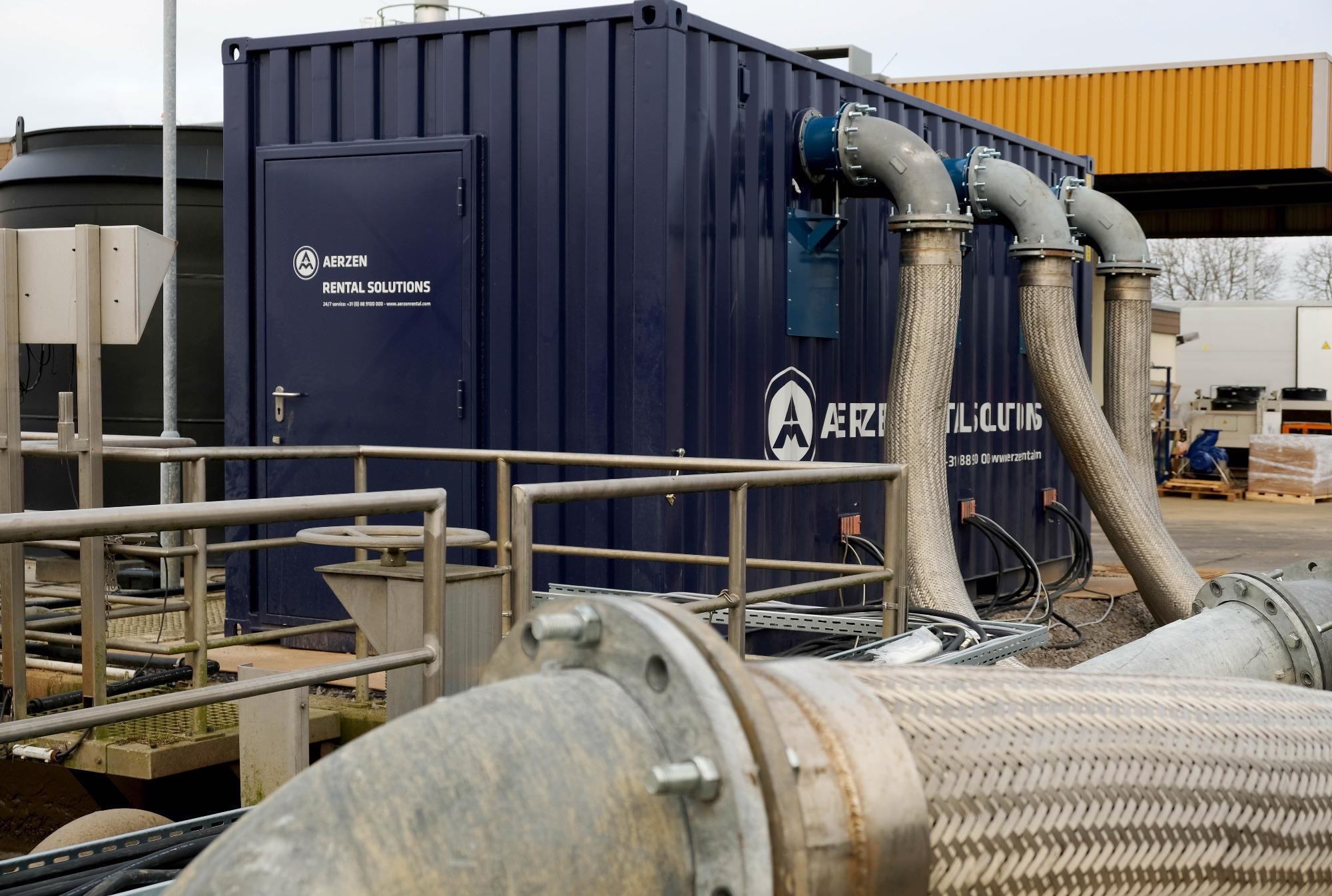 Wastewater Treatment Solutions with Aerzen Rental