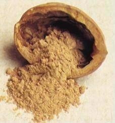 Walnut shell flour