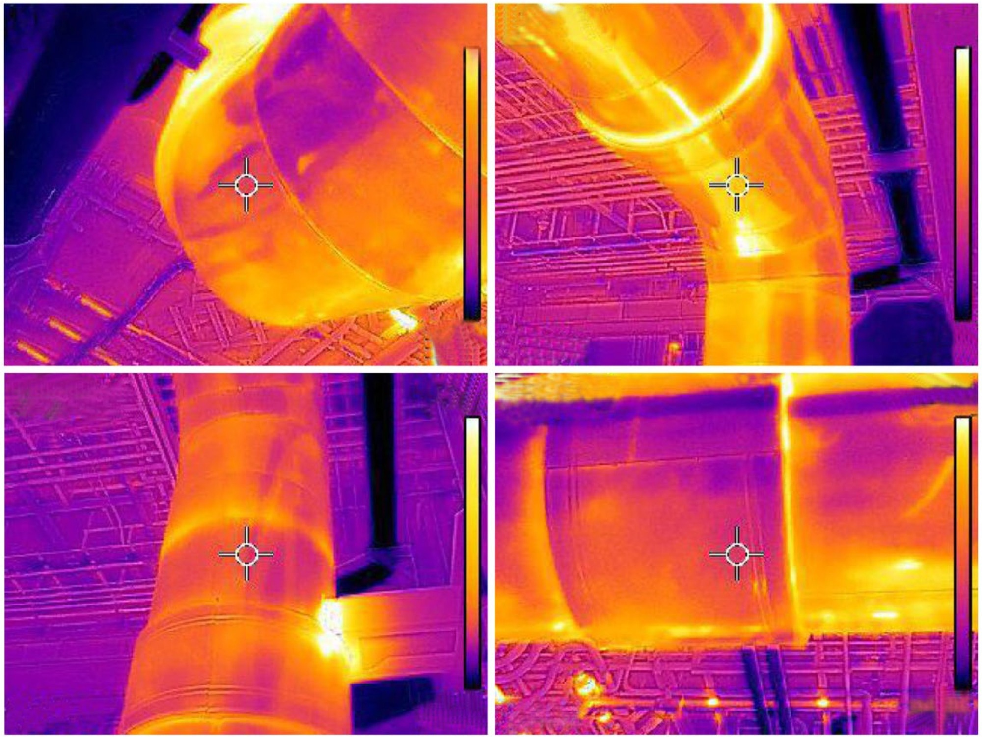 Thermal inspection of areas for the TEG applications.