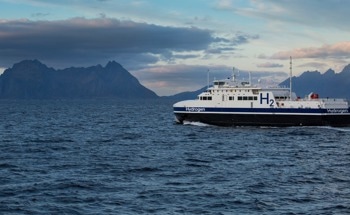 Zero-Emission Shipping: Small Steps to Decarbonizing Scotland Using Hydrogen