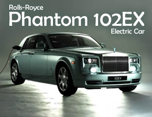 Rolls-Royce Phantom 102EX Electric Car