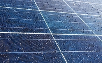 Creating Power from Rain Using Solar Panels