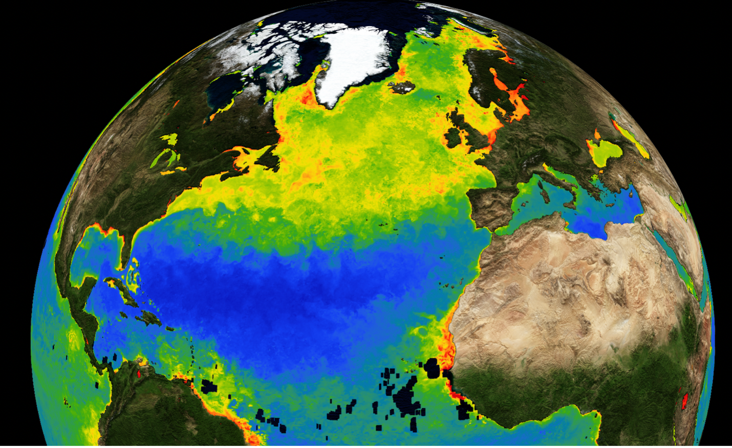 Planetary Warming Leads to Seasonal Shifts in the Blooming of Phytoplankton.