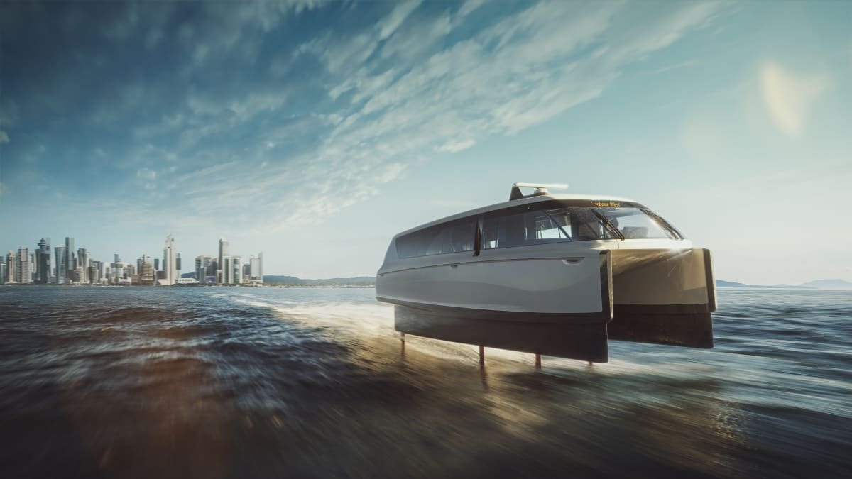 First Electric Flying Ferry will Make Stockholm’s Waterborne Public Transport Faster than Cars and Subway