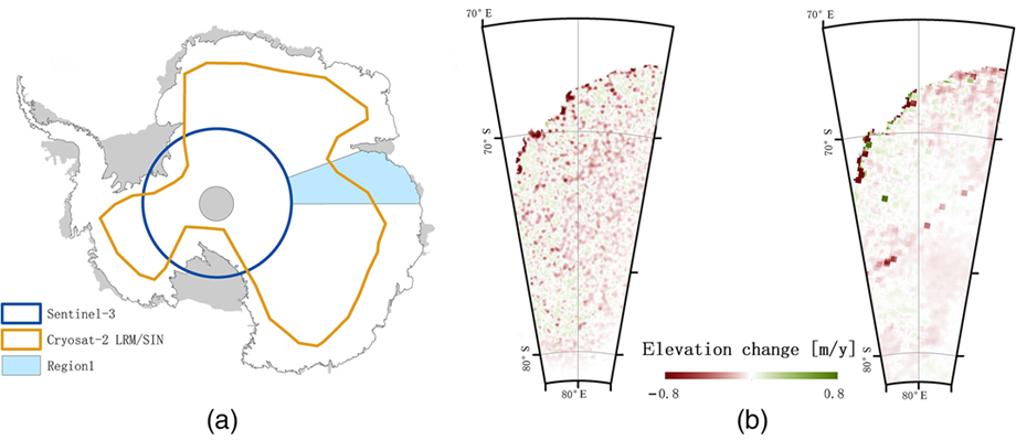 Combinational Approach Accurately Estimates the Changes in Elevation in the Antarctic Ice Sheet.