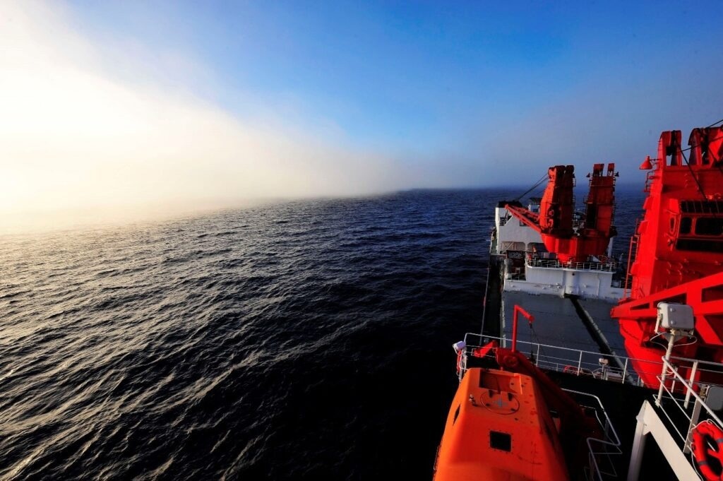 北冰洋雾可能影响Trans-Arctic航线
