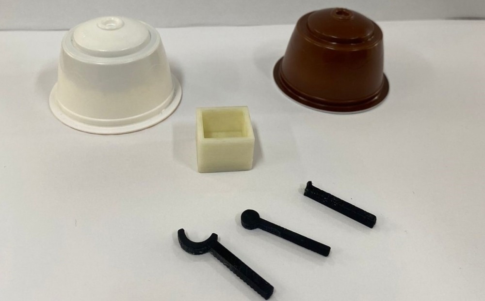 Recycling Used Coffee Pods to Make Filament for 3D Printers