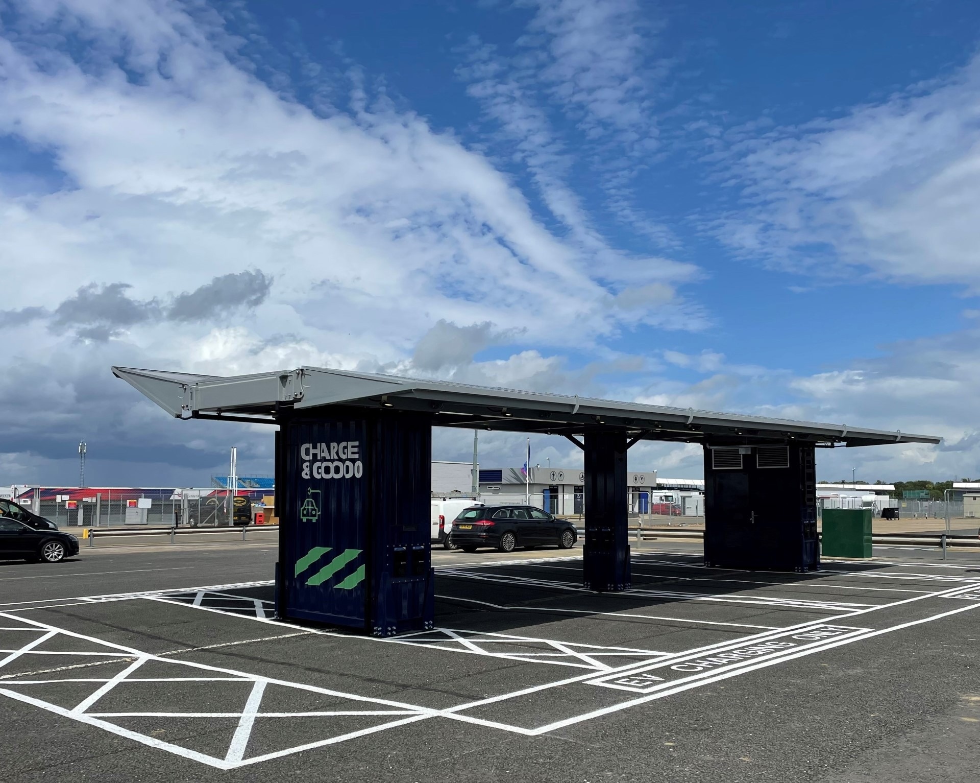 3ti Supports Silverstone’s Sustainability Strategy with Solar-Powered EV Charging Hubs