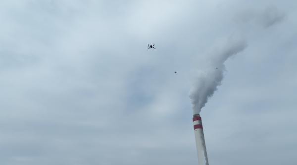 Developing Low-Cost Drone Network to Track Carbon Emissions