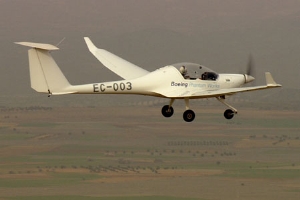 A Manned Airplane Powered by Hydrogen Fuel Cells