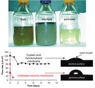 Superhydrophilic Membrane Effectively Used to Clean Fluids for Reuse