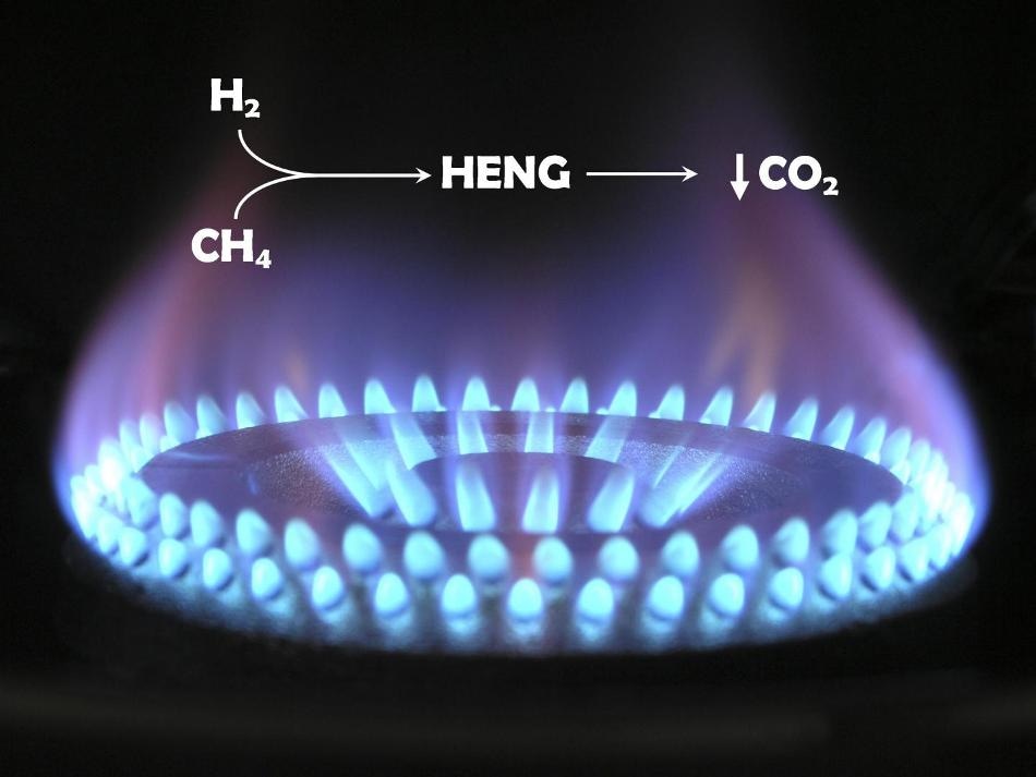 Hydrogen-Enriched天然气可以减少碳排放