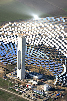 World's Largest Solar Power Tower Energy Plant Begins Operation for Abengoa Solar