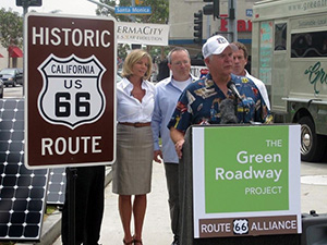 Green Roadway Project to Promote Environmentally Sustainable Technology and Renewable Energy Along the Historic Route 66