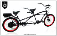 World's First Tandem Electric Bicycle Developed by PEDEGO
