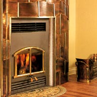 RSF Wood Opel Fireplaces Incorporate Air Wash Systems
