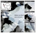 Massive Wilkins Ice Shelf Beginning to Break Up