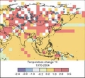 Physical and Biological Systems Across the Earth Affected by Warming Temperatures