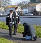 Children Measure Air Pollution During Daily Commute to School