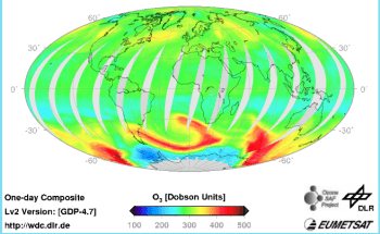 EUMETSAT’s GOME-2 Maps Ozone from Space