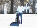 Environmentally Friendly Snow 'Thrower' and Alternative to Polluting Snow 'Blowers'