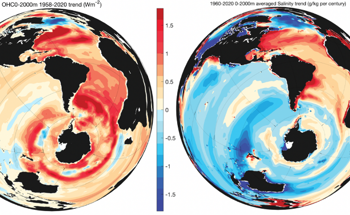 研究分析海洋对气候变化的响应