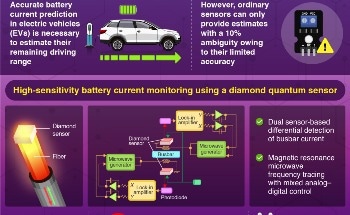 High-Accuracy Electric Vehicle Battery Monitoring with Diamond Quantum Sensors for Driving Range Extension Towards Carbon Neutrality