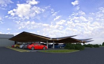 Europe’s First Solar Car Park with Carbon-Friendly Construction to Open for Public Use